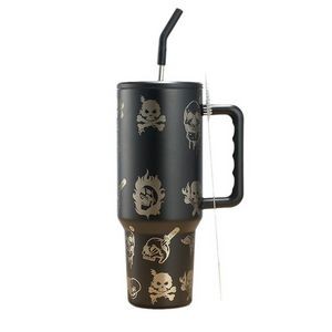 Stainless 40oz Tumbler with Handle