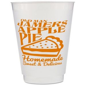 16 Oz. Tall Unbreakable Translucent Frosted Cup