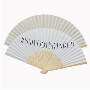 Bamboo Folding Hand Fan