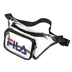 Clear Fanny Pack w/ Two Zippered Pockets