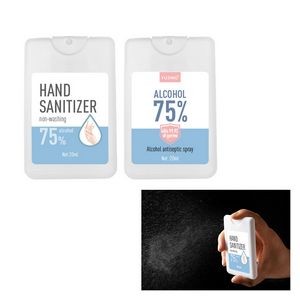 Hand Sanitizer Credit Card Spray