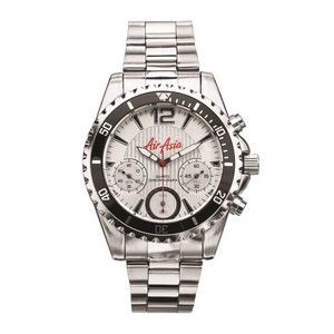 The Halstead Mens Watch - Silver/White