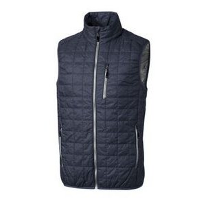 Cutter & Buck Rainier PrimaLoftÂ® Mens Eco Insulated Full Zip Puffer Vest