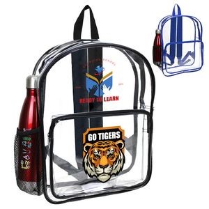 16" Heavy Duty Clear Security Backpack