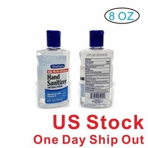 8 Oz. Antibacterial Hand Sanitizer Gel,70% Alcohol (Blank)