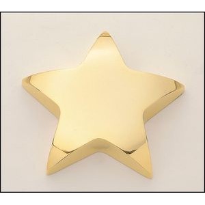 Constellation Gold-Finished Metal Star Paperweight