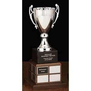 14" Trophy Cup w/Perpetual Plates