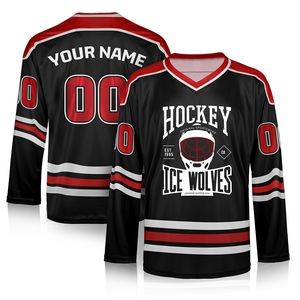 Custom Performance Personalized Ice Hockey Jersey (Full Color Dye Sublimated)