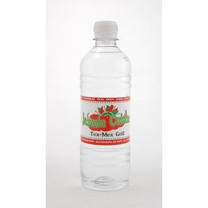 16.9 Oz. Custom Label Bottled Water